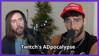 Asmongold Takes Responsibility for Adpocalyse  Hasanabi reacts [upl. by Slavic]