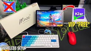 No Ban  2024 New VIP apk Full Setup for Play Free Fire with Keyboard mouse on mobile🔥 K2erKeymap [upl. by Kenneth]