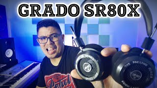 GRADO Sr80x Unboxing  Review and Comparison Open Back headphones [upl. by Gillespie550]