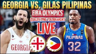 GILAS PILIPINAS VS GEORGIA FIBA LIVE PAYBYPLAY REACTION [upl. by Arraeis]