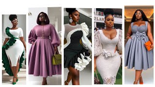 Inspired women fashion this season  Beautiful dresses to recreate  Gown stylesdesigns [upl. by Belamy]