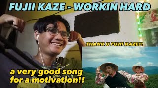 SONGWRITER REACT TO Fujii Kaze  Workin Hard Official Video [upl. by Osrit]