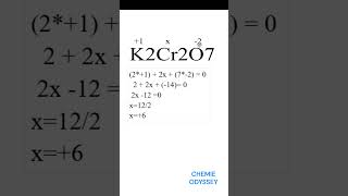 OXIDATION NUMBER OF Cr in K2Cr2O7 redoxreaction class9chapter4 keralasyllabus [upl. by Suk]