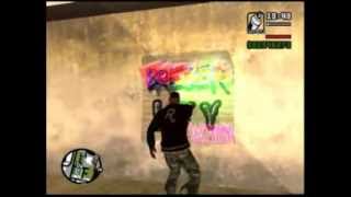 GTA san andreas mod graffiti [upl. by Eldwun]