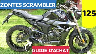 ZONTES SCRAMBLER 125 guide dachat [upl. by Ahsiat926]