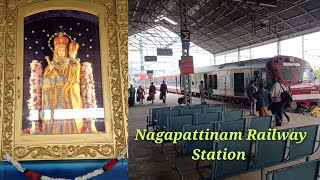 Nagapattinam Railway Station Tamil Nadu Oct 2024 nagapattinam nagapatinam railwaystation [upl. by Eneloj457]