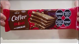 ARCOR OBLEAS COFLER SABOR CHOCOLATE [upl. by Ayeka]