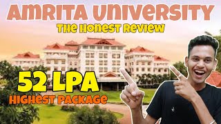 Amrita University Honest Placement Review 2022  Admission Cutoff Placements Campus [upl. by Eiduam]