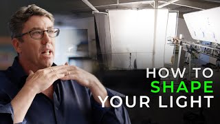 How To Shape Large Light Sources Cinematography Tips [upl. by Joshua322]