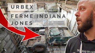 28 URBEX  LA FERME INDIANA JONES  LAND ROVER PARTY [upl. by Amsab934]