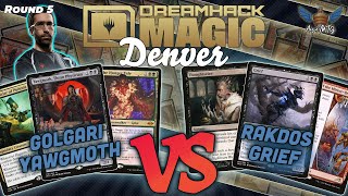 MTG Modern  Golgari Yawgmoth Matt Nass vs Rakdos Grief  Dreamhack Denver  Round 5 [upl. by Urina]