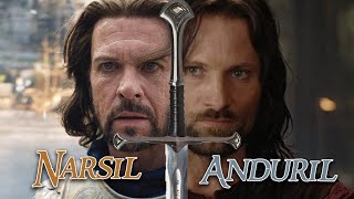 ARAGORNELENDIL PETER JACKSON VS AMAZON [upl. by Aneehsor]