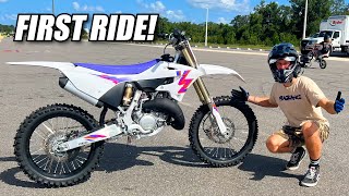 BRAND NEW 2024 YAMAHA YZ125 DIRT BIKE [upl. by Nolana]