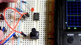 Negative feedback reducing LM358 low voltage single supply op amp output gain [upl. by Rafaelita]