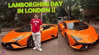 LAMBORGHINI DAY IN LONDON  EP  9 🇬🇧😍❤️ [upl. by Urbani885]