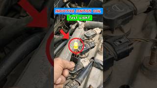 testing ignition coil with inductive ignition coil tester youtubeshorts shortvideo viralvideo [upl. by Ayo]