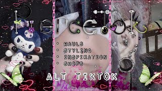 Piercetok aesthetics amp hauls alt tiktok compilation [upl. by Fifi]