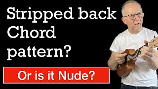 Learn how to Play Nude on Ukulele  Radiohead Song Cover and Play Along Sing along tutorial [upl. by Cecil]