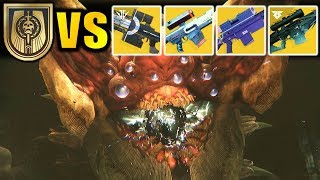 Destiny 2 EVERY Exotic Sniper Rifle VS RIVEN [upl. by Liberati435]