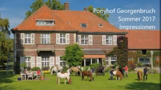 Sommerferien 2017 auf dem Ponyhof Georgenbruch [upl. by Arihay]