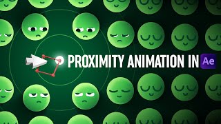 Automatic Proximity Reactions in After Effects [upl. by Sternlight]