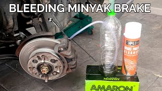 Cara Bleeding Minyak Brake Seorang Diri [upl. by Anirod]