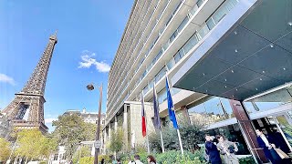 STAY AT Pullman Paris Tour Eiffel Superior room REVIEW  Eiffel tower Paris France 🇫🇷 [upl. by Leifeste]