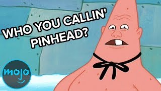 Top 10 Most Hilarious Patrick Star Quotes [upl. by Takken]