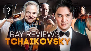 Tchaikovsky SHOWDOWNÂ đźŽ» ft Itzhak Perlman David Oistrakh amp Alena Baeva [upl. by Nylzaj788]