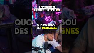 Inoxtag écoute Quoicoubebou en Live  🔥 inoxtag kaizen fyp live france [upl. by Iztim]