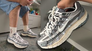 Nike P6000 Flat Pewter Grey  review amp on feet [upl. by Einuj552]