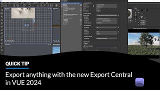 Export anything with the new Export Central in VUE 2024 [upl. by Christopher408]