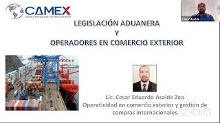 Curso Gestión de Aduana  LEGISLACIÓN ADUANERA Y OPERADORES EN COMERCIO EXTERIOR 1509 [upl. by Ecnahs269]