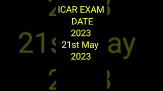 NTA ICAR CUET UG 2023 Exam date Confirmed ❤️😍Shorts viral trending icar cuet [upl. by Aloivaf]