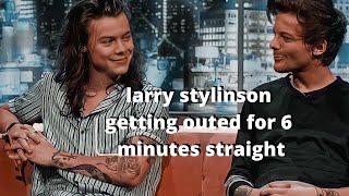 larry stylinson getting outed for 6 minutes straight [upl. by Aeslek523]