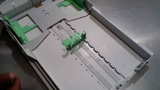 Cassette Rear Paper Guide Stop Part  LY2204001 for Brother paper tray [upl. by Cleres]