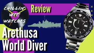 Perfect Balance of Wild and Classic the Arethusa World Diver  Review [upl. by Philis]