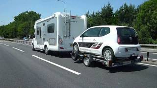 How to Load a Car onto a UHaul Auto Transport [upl. by Bayard]