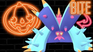 ITS A TRAP CRUSH Golurk with BITE Toxapex in the Halloween Cup  Pokémon GO Battle League [upl. by Amahcen264]