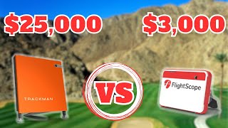 Trackman vs Flightscope In Depth Driver Comparison [upl. by Soisinoid]