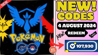 💥LATEST💥 POKEMON GO PROMO CODES 2024 4AUGUST  POKEMON GO CODES  POKEMON GO CODE [upl. by Ardelis]