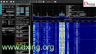 Short wave scan 25m 11510 kHz12410 kHz with SDRSharpListenInfodll 10022024 [upl. by Sachsse]