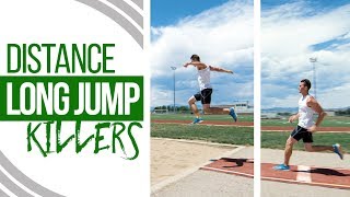 Long Jump Technique  Distance Killers amp How To Avoid Them [upl. by Kcolttam518]