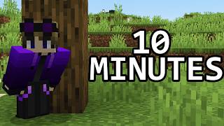 Minecraft Manhunt in 10 Minutes [upl. by Erodasi]