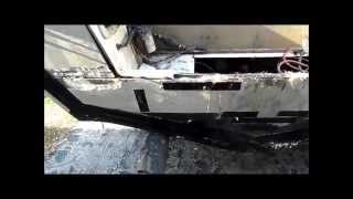 Transom repair with Certified Technician Nick Hudson PT4 [upl. by Collen]