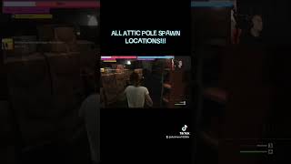 ✨️✨️ ALL ATTIC POLE SPAWN LOCATIONS in RUSH WEEK ✨️✨️ [upl. by Tandie]