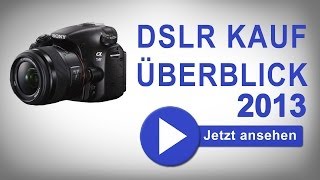 DSLR Kaufberatung Welche Spiegelreflexkamera soll ich als Einsteiger kaufen Canon vs Nikon [upl. by Sheedy]