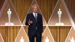 Clint Eastwood honors Maureen O’Hara at the 2014 Governors Awards [upl. by Aicenet]