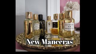 Latest Manceras In My Collection mancera perfumesforher [upl. by Bernat42]