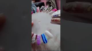 DIY MARBLING NAIL ART DESIGN youtubeshorts nailartdesignsathomewithouttools naildesigns nails [upl. by Atlee]